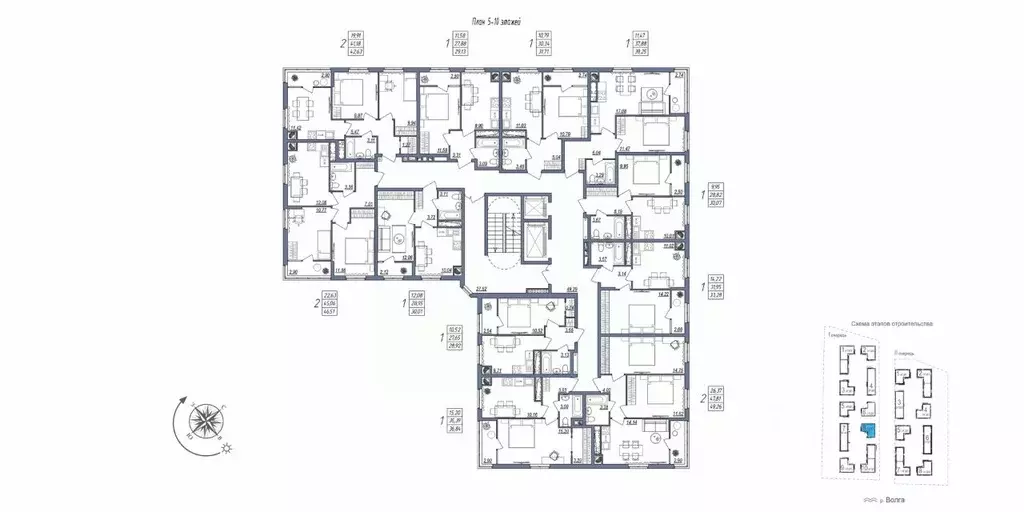 1-к кв. Волгоградская область, Волгоград ул. Тракторостроителей, 31/1 ... - Фото 2