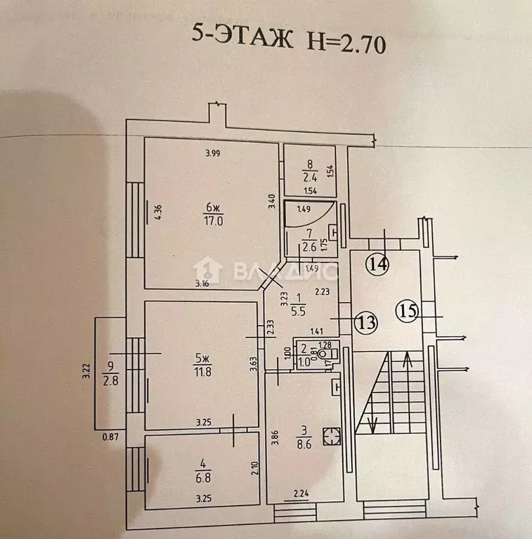 3-к кв. Калининградская область, Светлый ул. Тельмана, 8 (56.0 м) - Фото 1