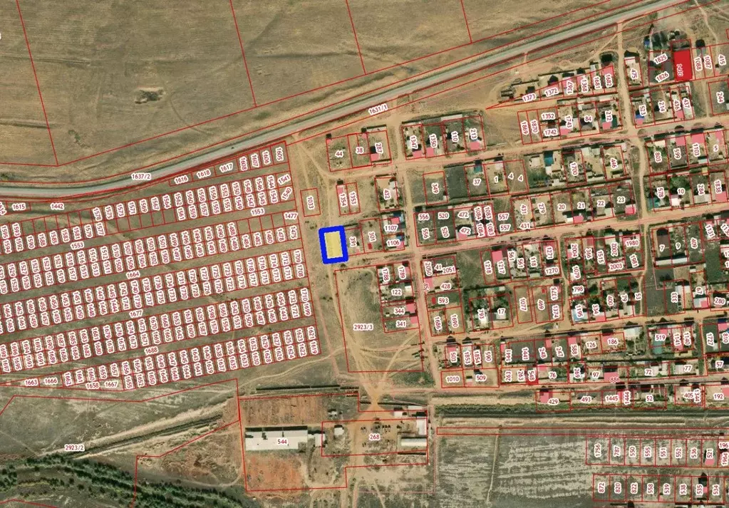 Участок в Астраханская область, Наримановский район, пос. Мирный ... - Фото 1