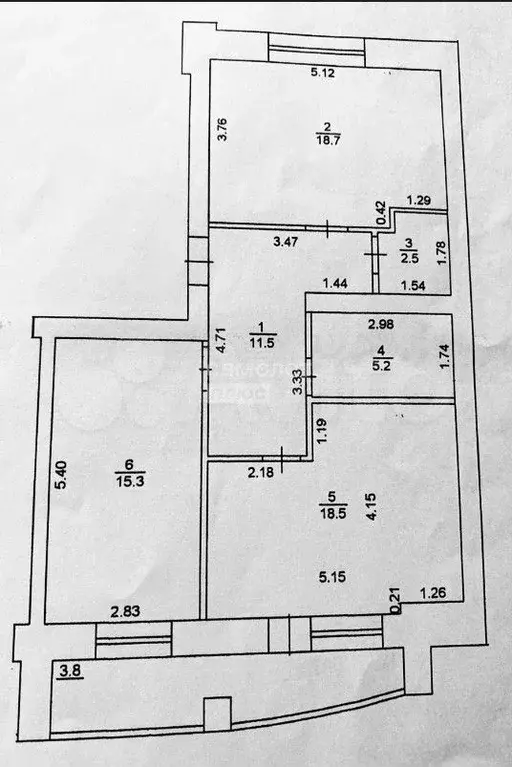 3-к. квартира, 79,3 м, 7/9 эт. - Фото 0