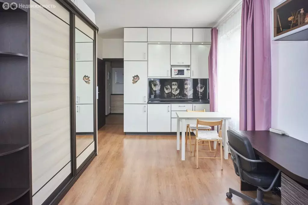 Квартира-студия: Мурино, Воронцовский бульвар, 10 (26.1 м) - Фото 1