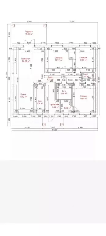 Дом в Башкортостан, Октябрьский ул. Буровиков, 63 (100 м) - Фото 2
