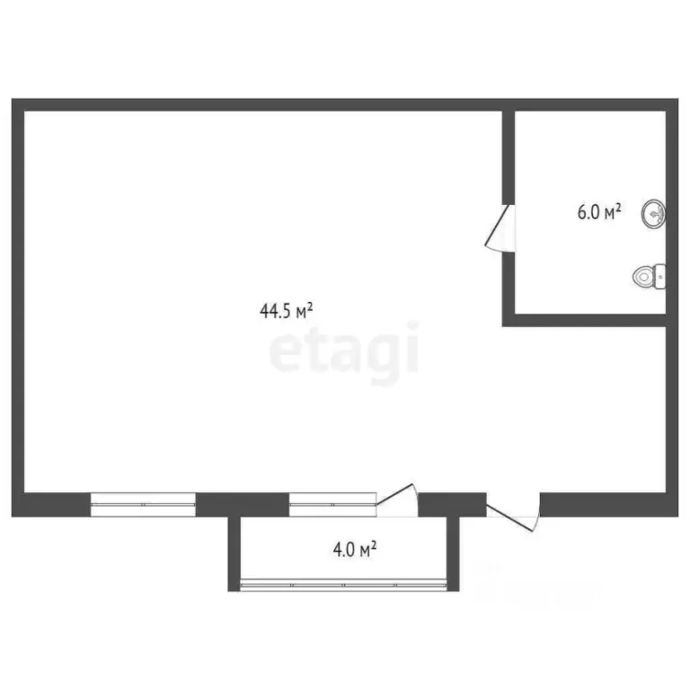 Офис в Брянская область, Брянск Степная ул., 12 (55 м) - Фото 1