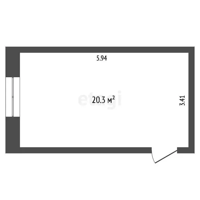 Квартира-студия: Анапа, Терская улица, 40 (20.3 м) - Фото 1