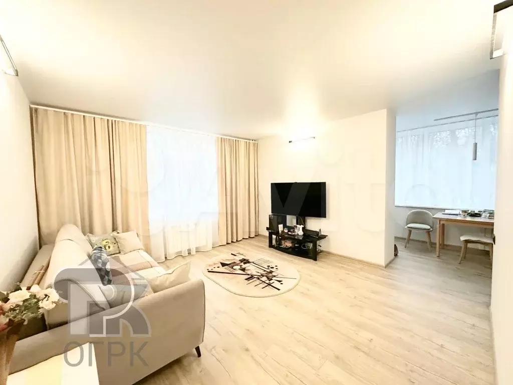 1-к. квартира, 44 м, 3/6 эт. - Фото 0