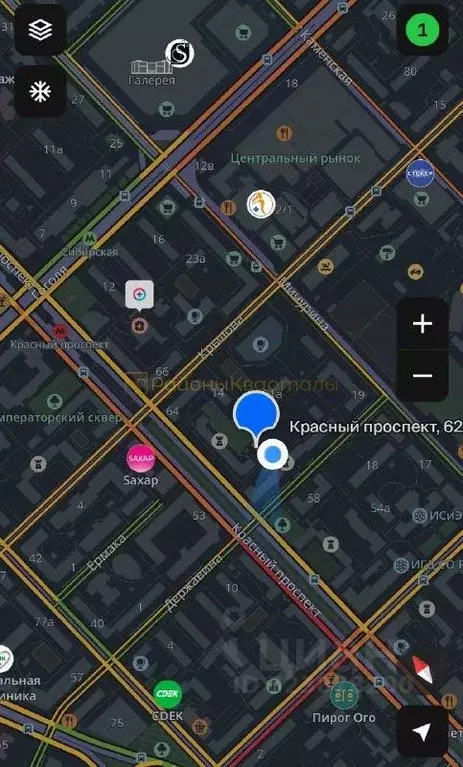 Гараж в Новосибирская область, Новосибирск Красный просп., 62 (16 м) - Фото 1