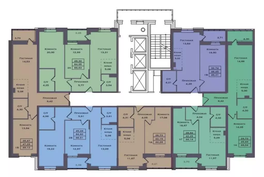 1-к кв. Ханты-Мансийский АО, Сургут 51-й мкр, Сити Парк жилой комплекс ... - Фото 2