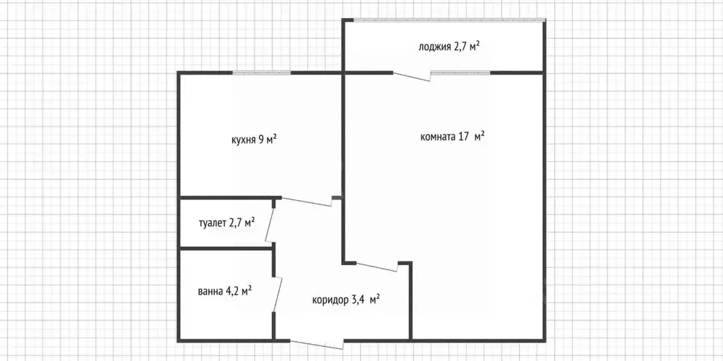 1-к кв. Адыгея, Майкоп Шоссейная ул., 22 (39.0 м) - Фото 2