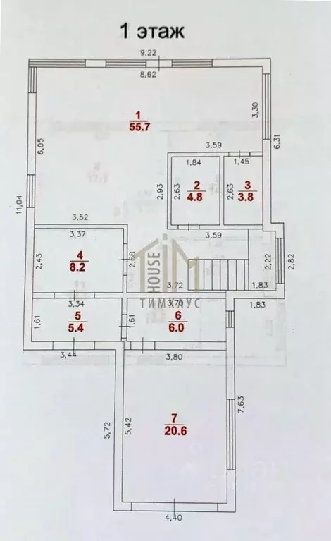 Коттедж в Омская область, Омский район, с. Усть-Заостровка ул. 6-я ... - Фото 1