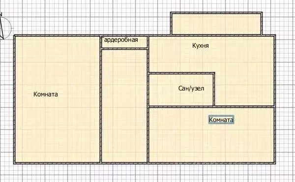 2-к кв. Сахалинская область, Холмск ул. Некрасова, 17А (43.3 м) - Фото 2