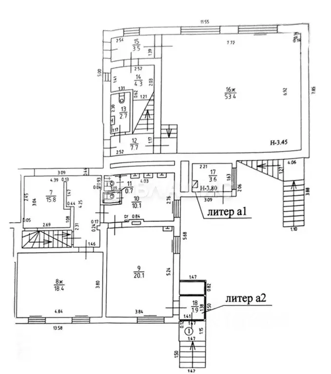 Помещение свободного назначения в Калининградская область, Калининград ... - Фото 2