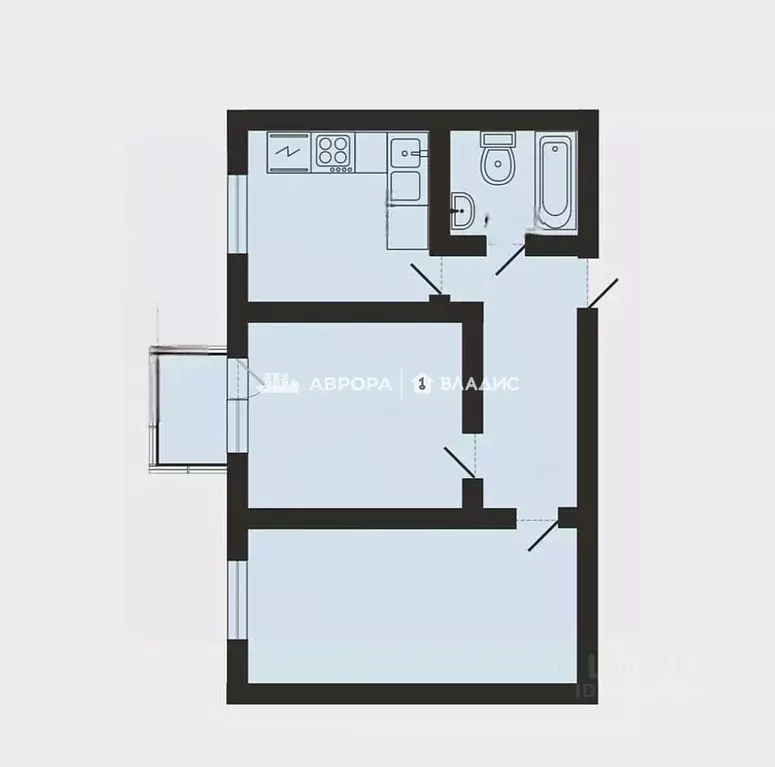 2-к кв. Челябинская область, Магнитогорск ул. Тевосяна, 32 (60.94 м) - Фото 1