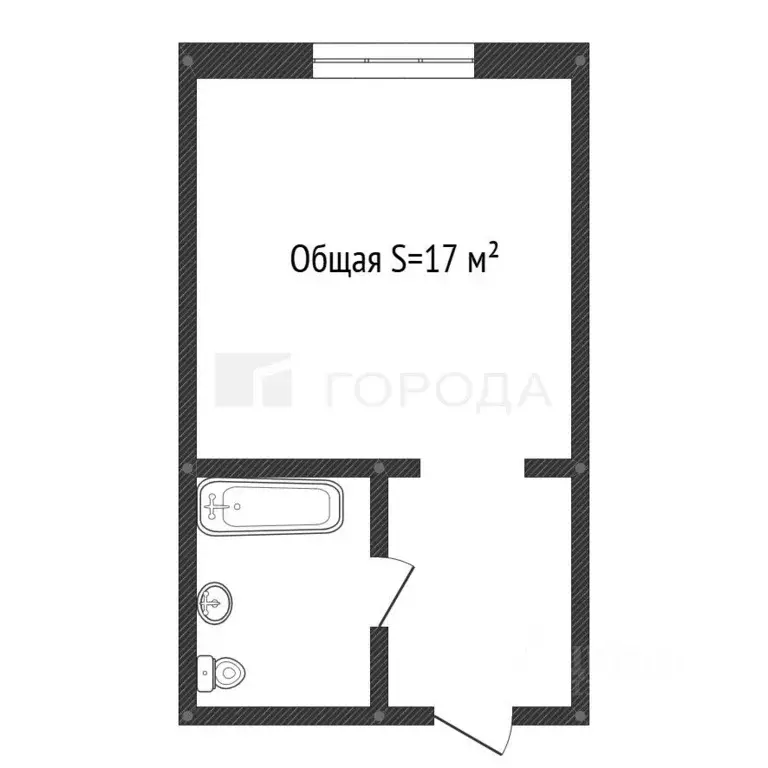 1-к кв. Алтайский край, Барнаул ул. Островского, 17 (17.0 м) - Фото 1