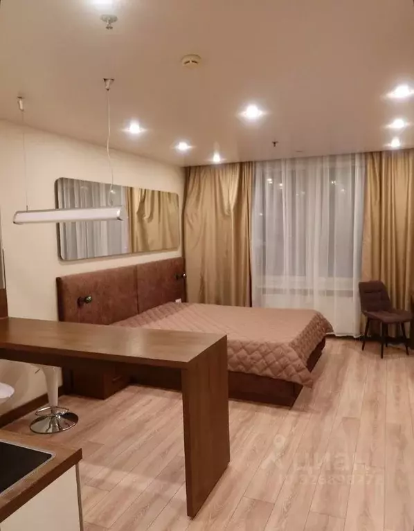 Студия Санкт-Петербург ул. Хошимина, 16А (28.3 м) - Фото 1