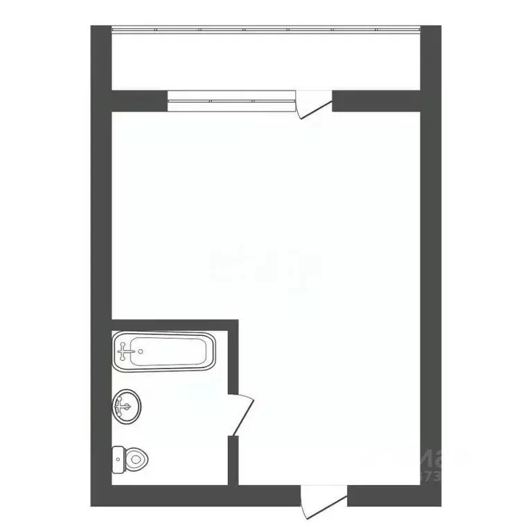 Студия Амурская область, Благовещенск Игнатьевское ш., 10/6 (24.1 м) - Фото 2