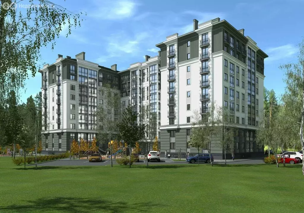 2-комнатная квартира: Васильково, Весенняя улица, 5 (65.9 м) - Фото 1