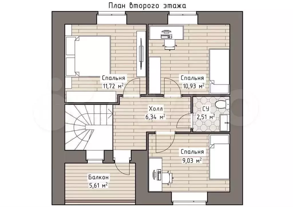 Дом 90 м на участке 10 сот. - Фото 1