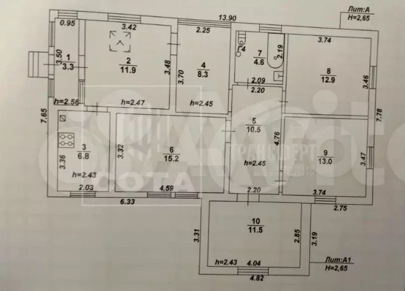 Дом 98 м на участке 16 сот. - Фото 0