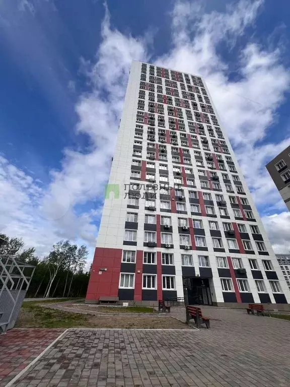 Квартира-студия, 33 м, 3/25 эт. - Фото 0