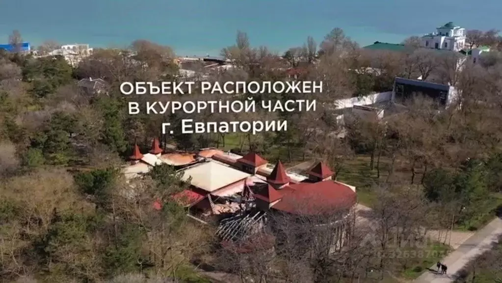 Торговая площадь в Крым, Евпатория ул. Горького, 5 (384 м) - Фото 1
