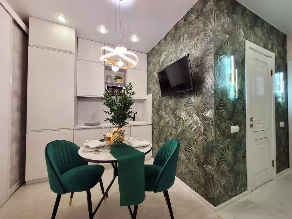 Студия Краснодарский край, Сочи ул. Ленина, 290/8к2 (25.3 м) - Фото 0