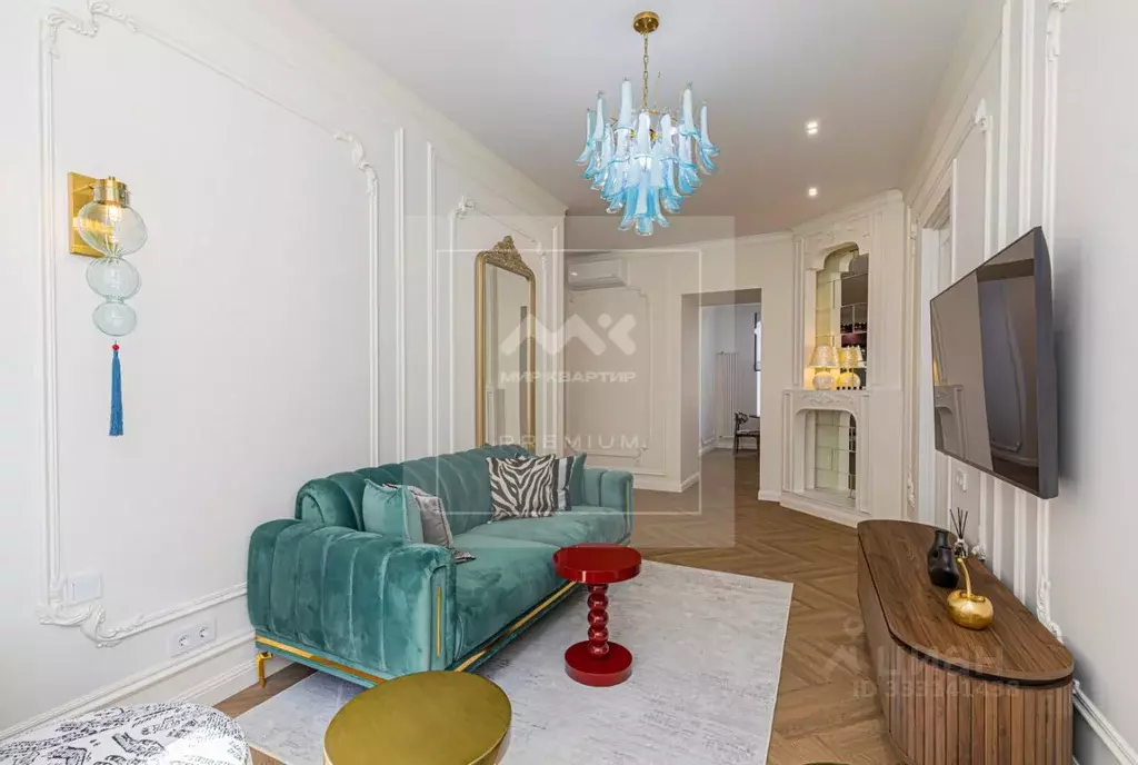 4-к кв. Санкт-Петербург пер. Бойцова, 4В (91.8 м) - Фото 1