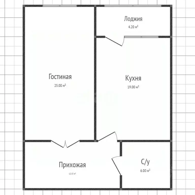 1-к кв. Дагестан, Махачкала просп. Насрутдинова, 55к1 (66.0 м) - Фото 2