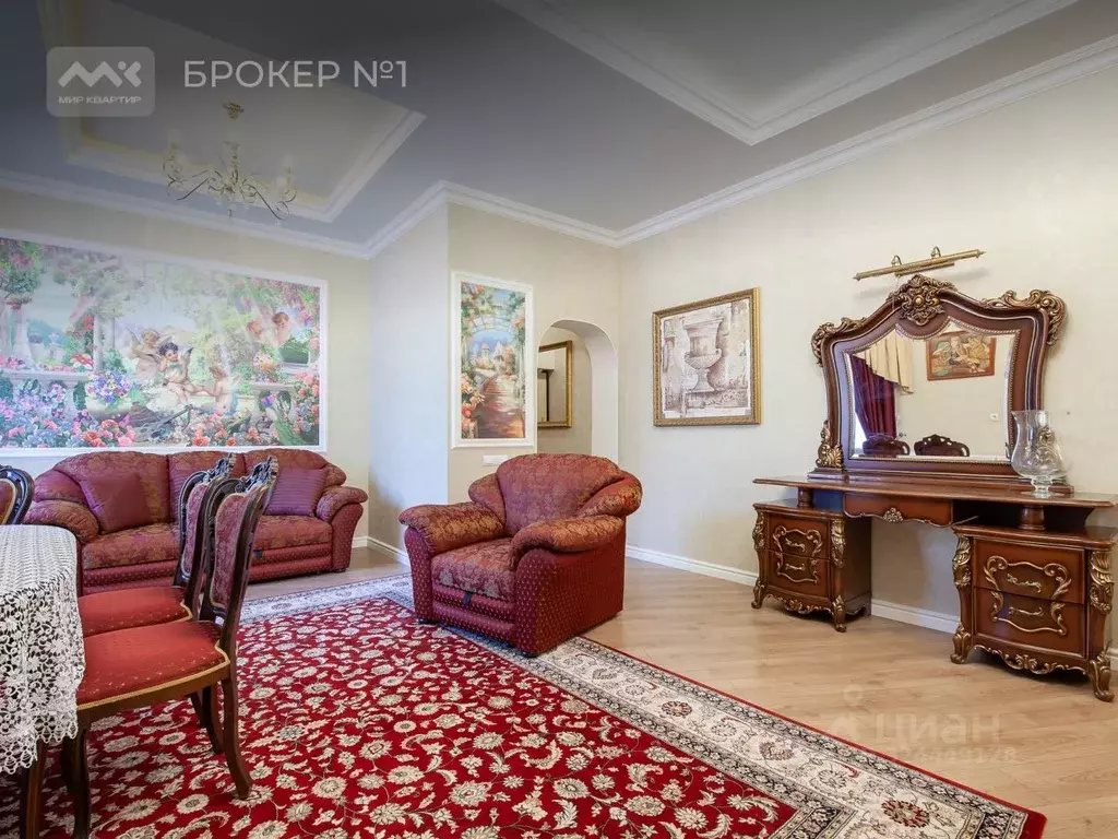 3-к кв. Санкт-Петербург Караванная ул., 24 (103.0 м) - Фото 2