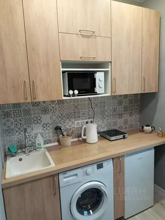 1-к кв. Москва ш. Фрезер, 17АС1 (12.5 м) - Фото 1