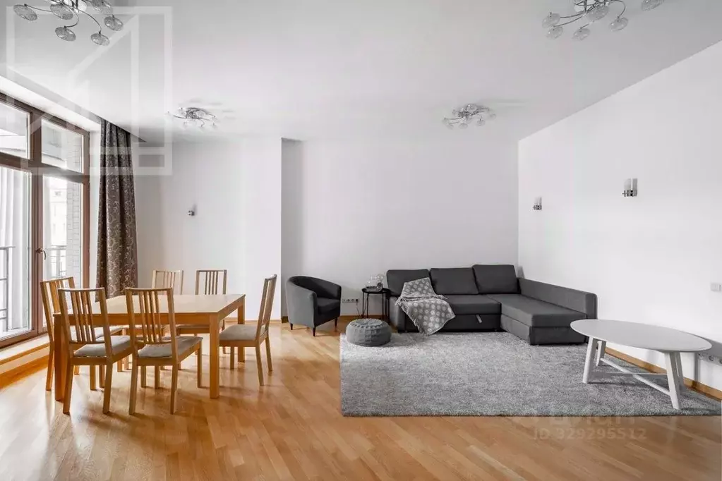 3-к кв. Москва ул. Малая Полянка, 2 (126.0 м) - Фото 2