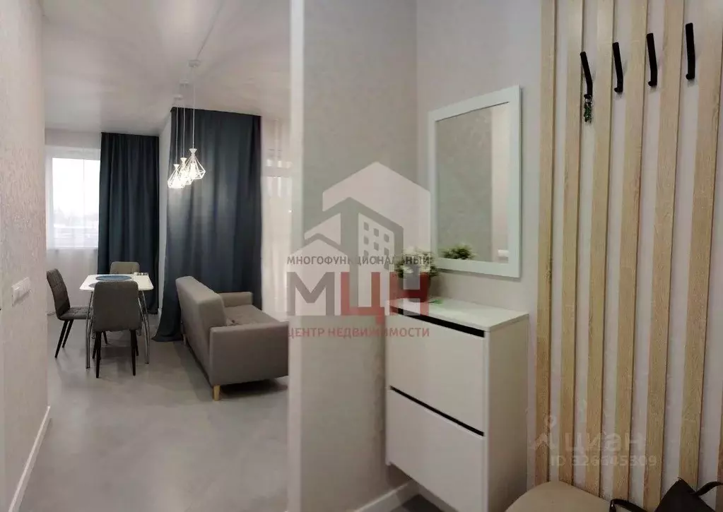 Студия Тверская область, Конаково ул. Набережная Волги, 33 (41.0 м) - Фото 1