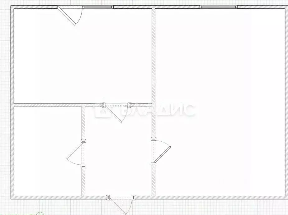 1-к кв. Пензенская область, Пензенский район, Засечный сельсовет, с. ... - Фото 2