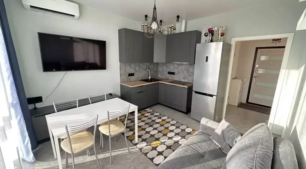 1-к кв. Краснодарский край, Сочи Пластунская ул., 123Ак2 (37.0 м) - Фото 1