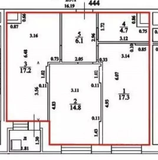 2-к кв. Ульяновская область, Ульяновск Ипподромная ул., 4Б (60.1 м) - Фото 2