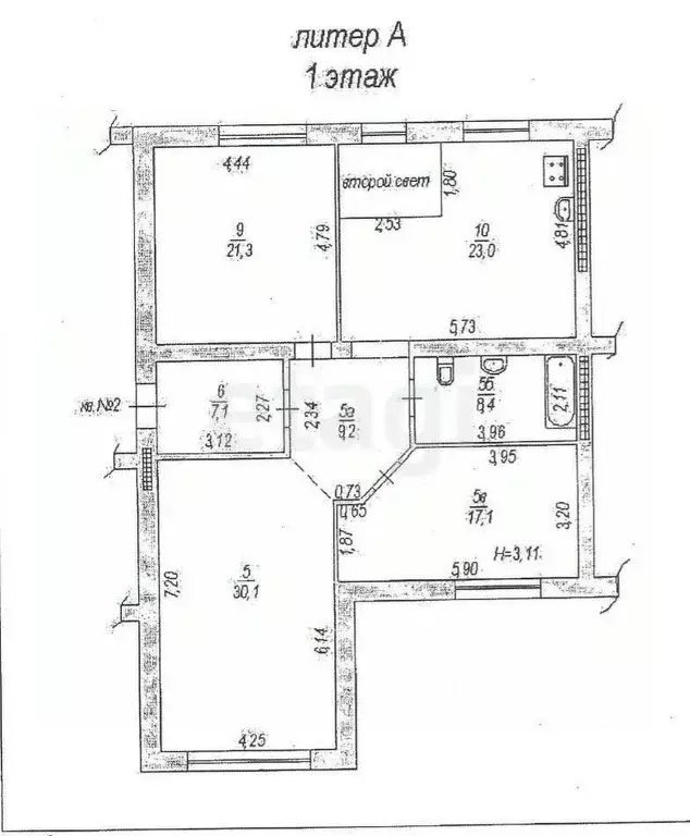 5-к кв. Ростовская область, Ростов-на-Дону Курортная ул., 100А (234.9 ... - Фото 0