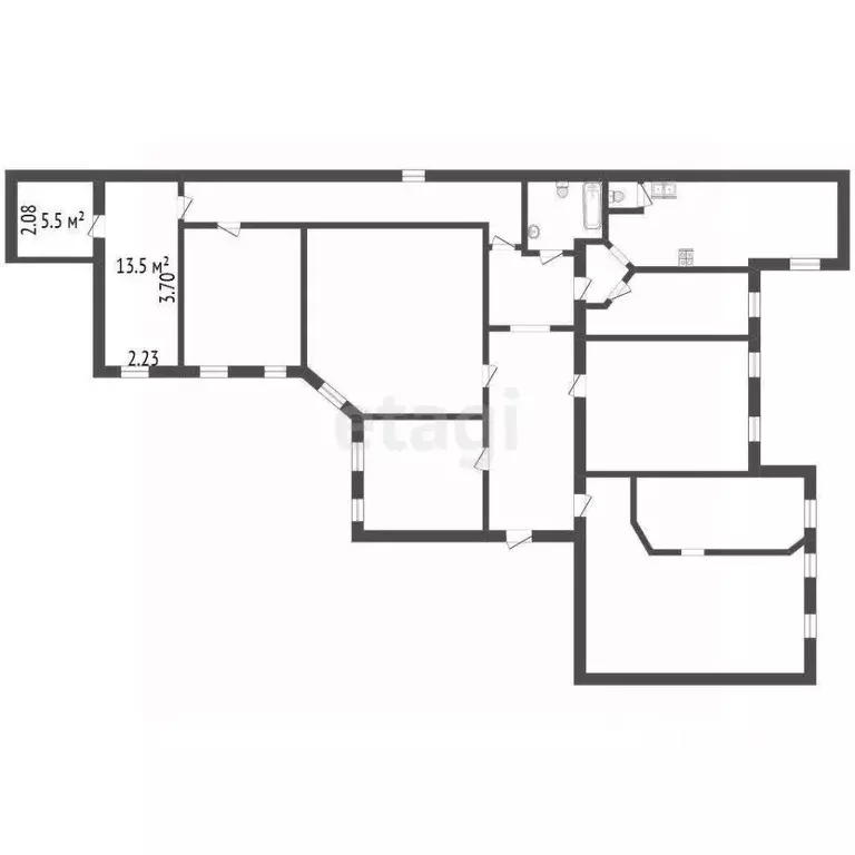 Комната Санкт-Петербург ул. Чайковского, 42 (19.0 м) - Фото 2