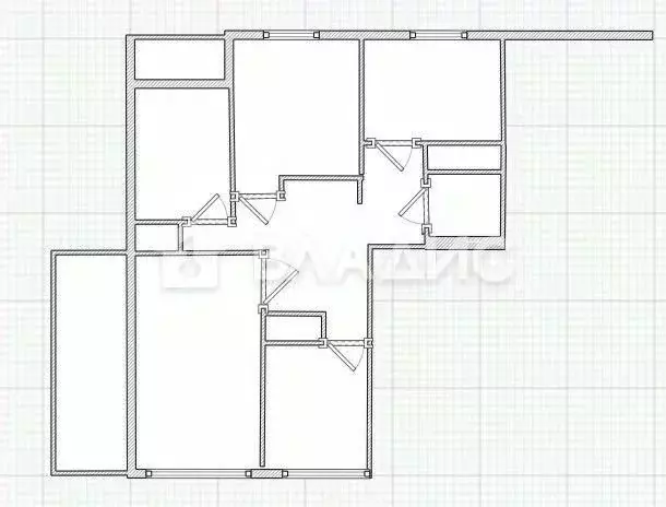 4-к кв. Калужская область, Калуга ул. Кибальчича, 18 (90.9 м) - Фото 2