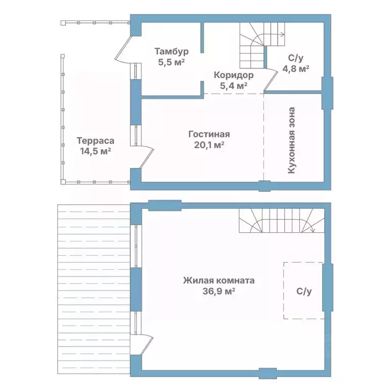 Таунхаус в Новосибирская область, Новосибирский район, Морской ... - Фото 1