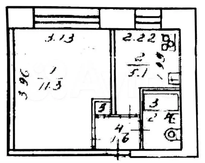 1-к. квартира, 20,7 м, 9/9 эт. - Фото 0