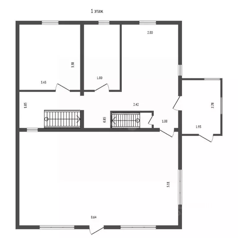 Дом в Красноярский край, Красноярск Даурская ул., 13/134 (170 м) - Фото 2