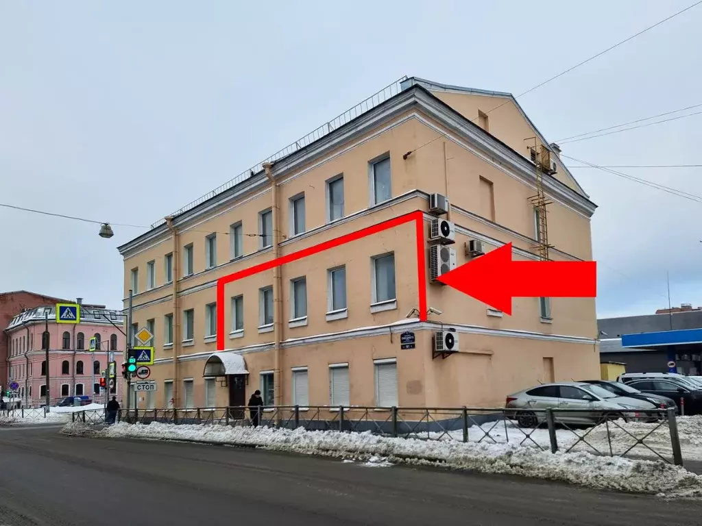 Помещение свободного назначения в Санкт-Петербург наб. Обводного ... - Фото 1