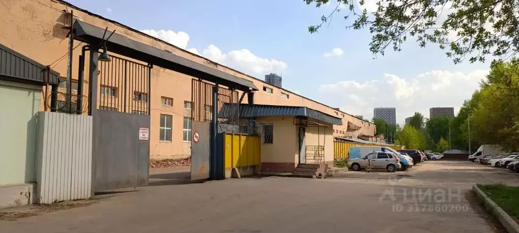 Склад в Москва ул. 1-я Фрезерная, 2/1с1 (939 м) - Фото 0