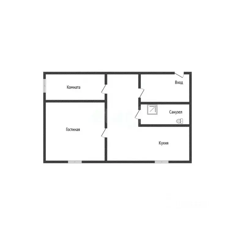 2-к кв. Белгородская область, Прохоровский район, Береговское с/пос, ... - Фото 2