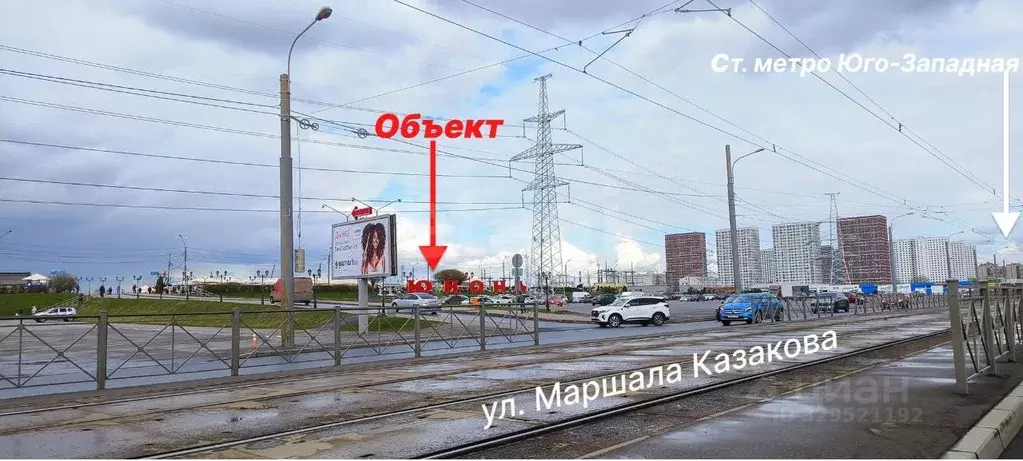 Помещение свободного назначения в Санкт-Петербург ул. Маршала ... - Фото 1