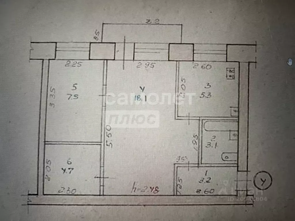2-к кв. Хабаровский край, Амурск просп. Мира, 12 (42.57 м) - Фото 2