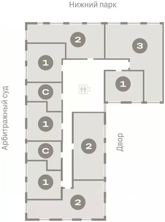 3-к кв. Липецкая область, Липецк пл. Петра Великого, 1 (85.69 м) - Фото 1