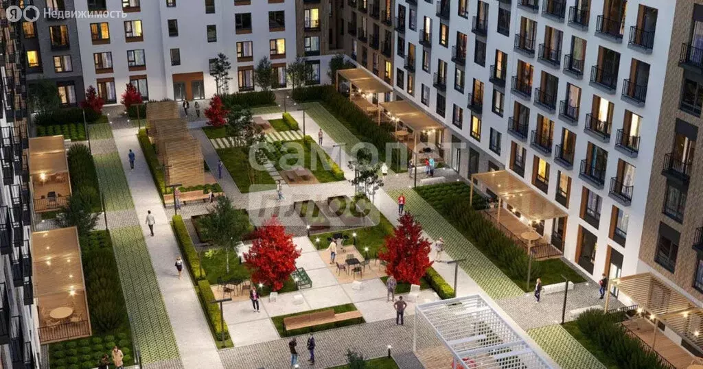 2-комнатная квартира: Ленино, проспект Мечты, 2 (54.06 м) - Фото 2