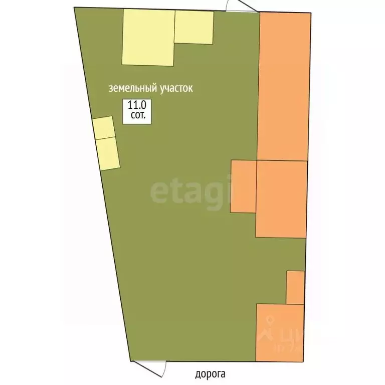 Дом в Крым, Сакский район, Штормовское с/пос, с. Поповка ул. Новая, 29 ... - Фото 2