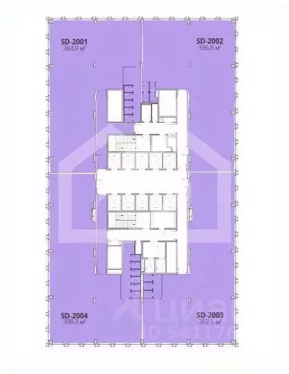Помещение свободного назначения в Москва Дмитровский проезд, вл1Г (398 ... - Фото 2