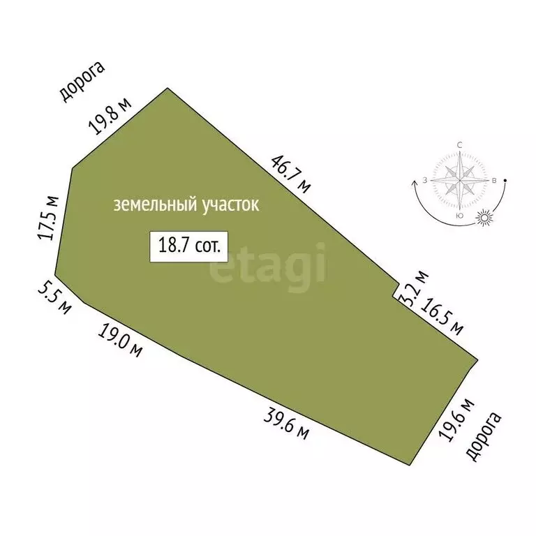 Дом в Ярковский район, деревня Юртобор, Большая улица (30.2 м) - Фото 1